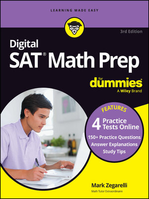 Digital SAT Math Prep For Dummies - ebook